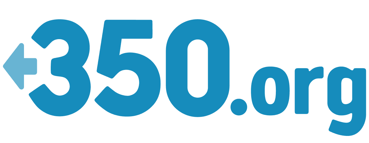 350.orgのロゴ