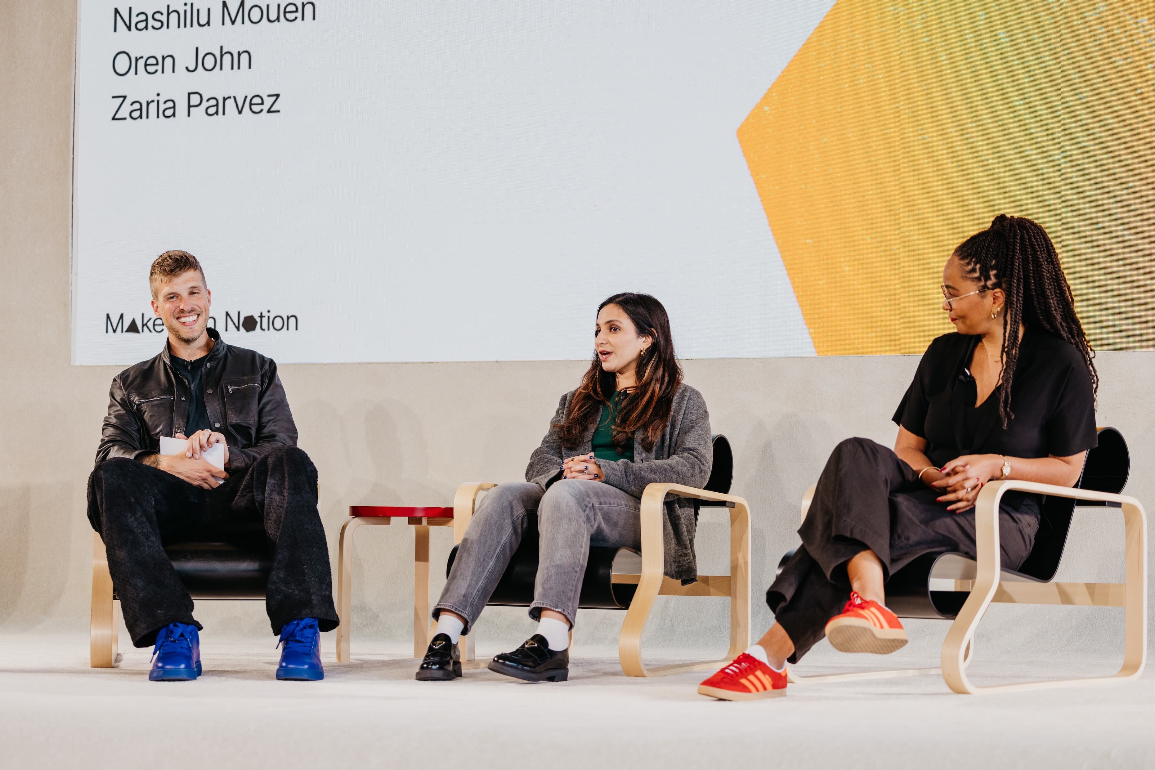 Scenes from Make with Notion