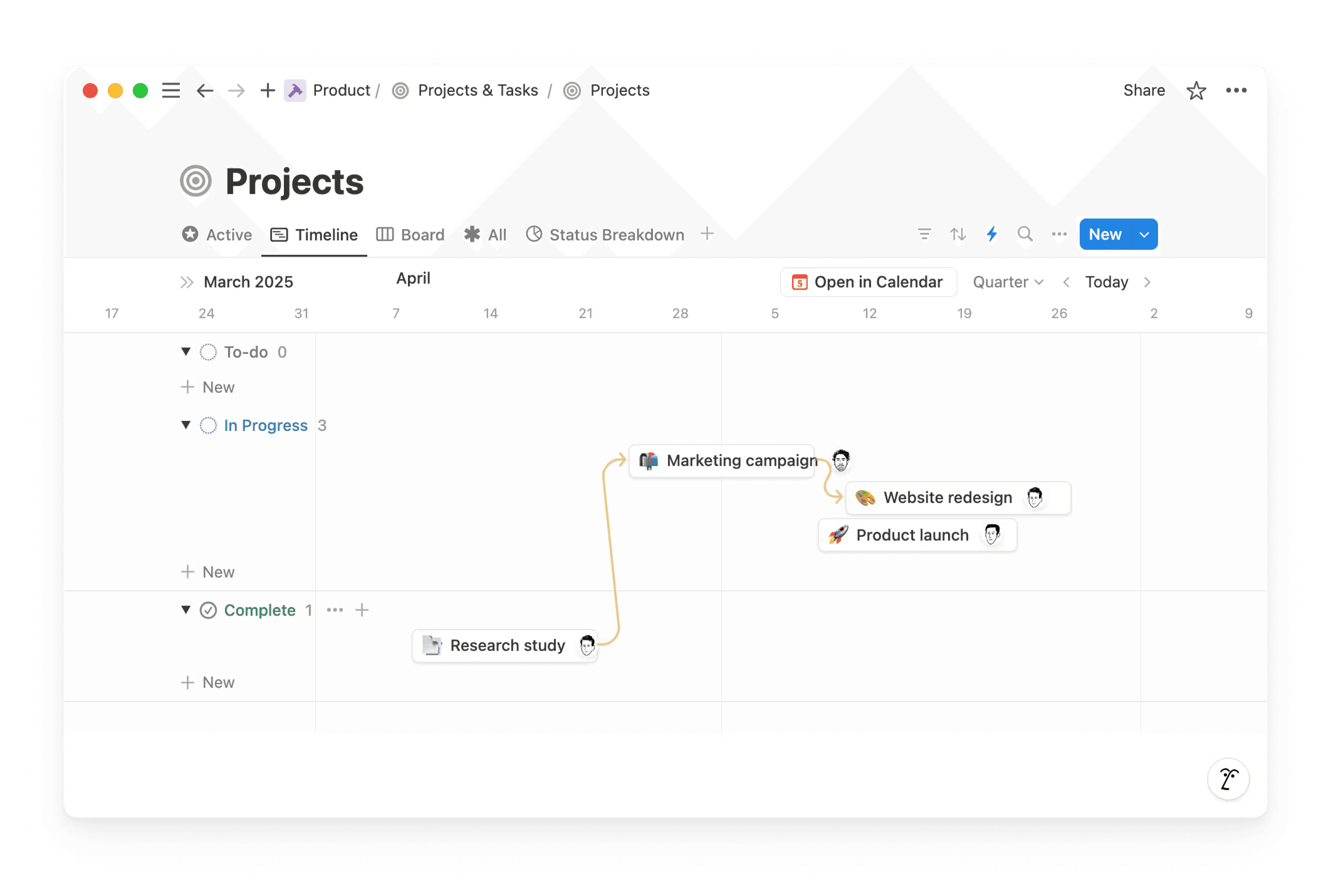 Customizing a team workspace in Notion using blocks, pages, and databases