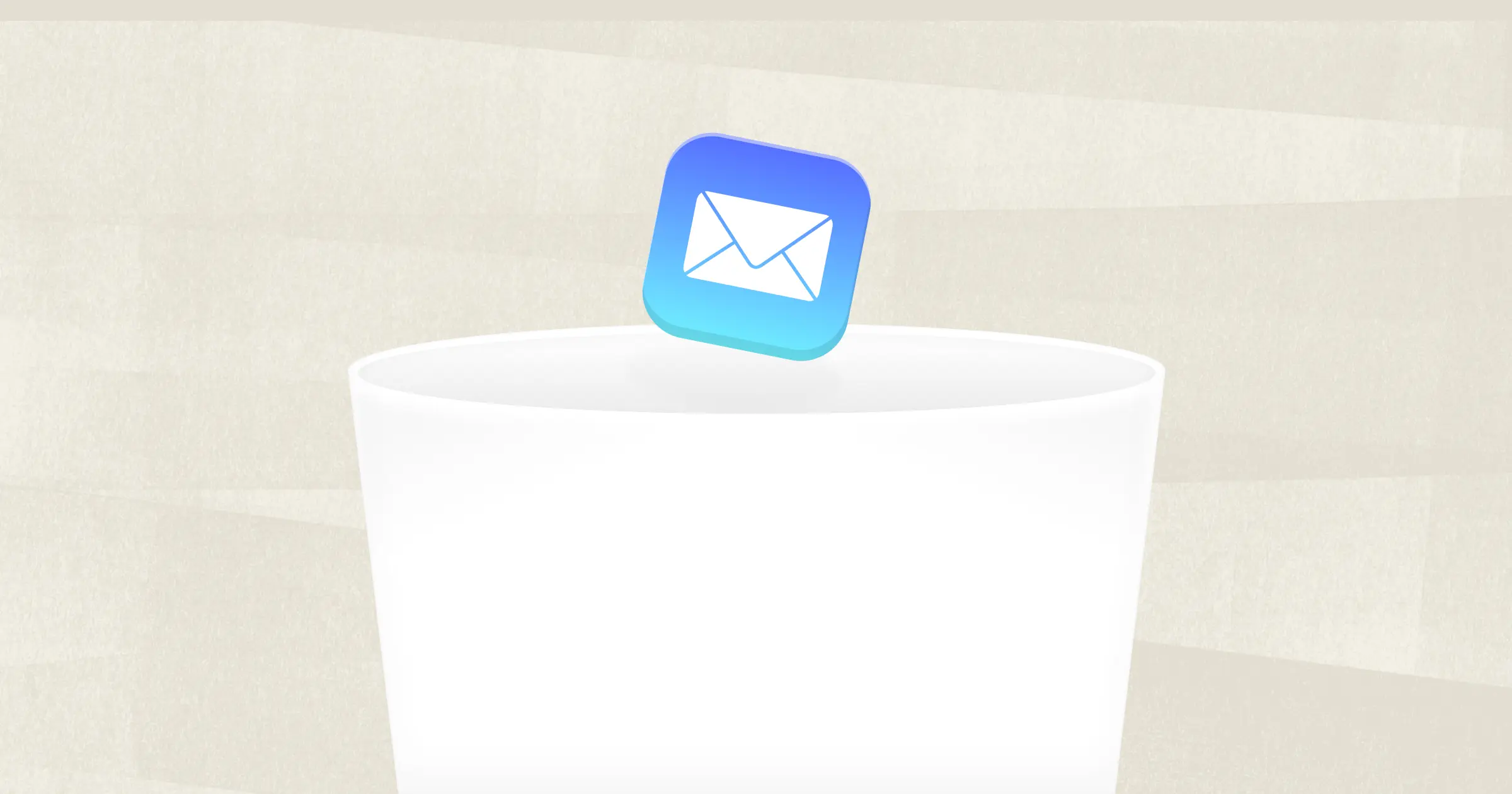 How to delete iCloud email thumbnail